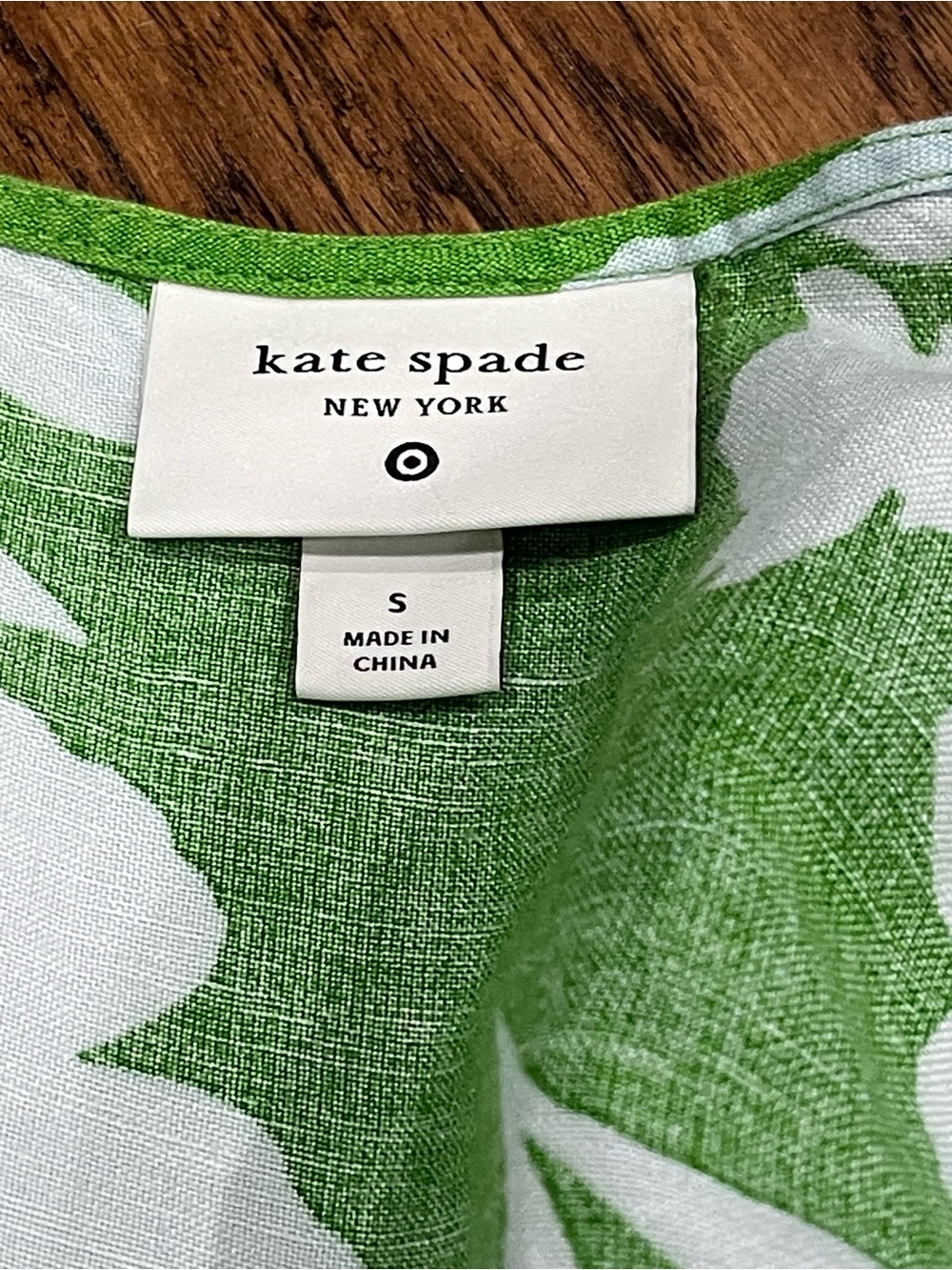 kate spade Green and White Floral Maxi Dress - Picture 3 of 4